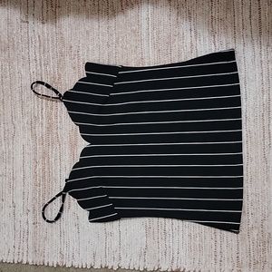 Shein Pinstripe Camisole Size M/6